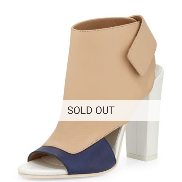 VINCE AGATHA PEEP-TOE BOOTIE - Picture 7 of 8